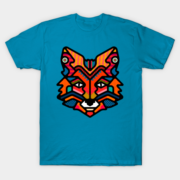 shirt with fox logo